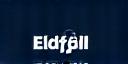 Eldfjäll HR monokrom logo